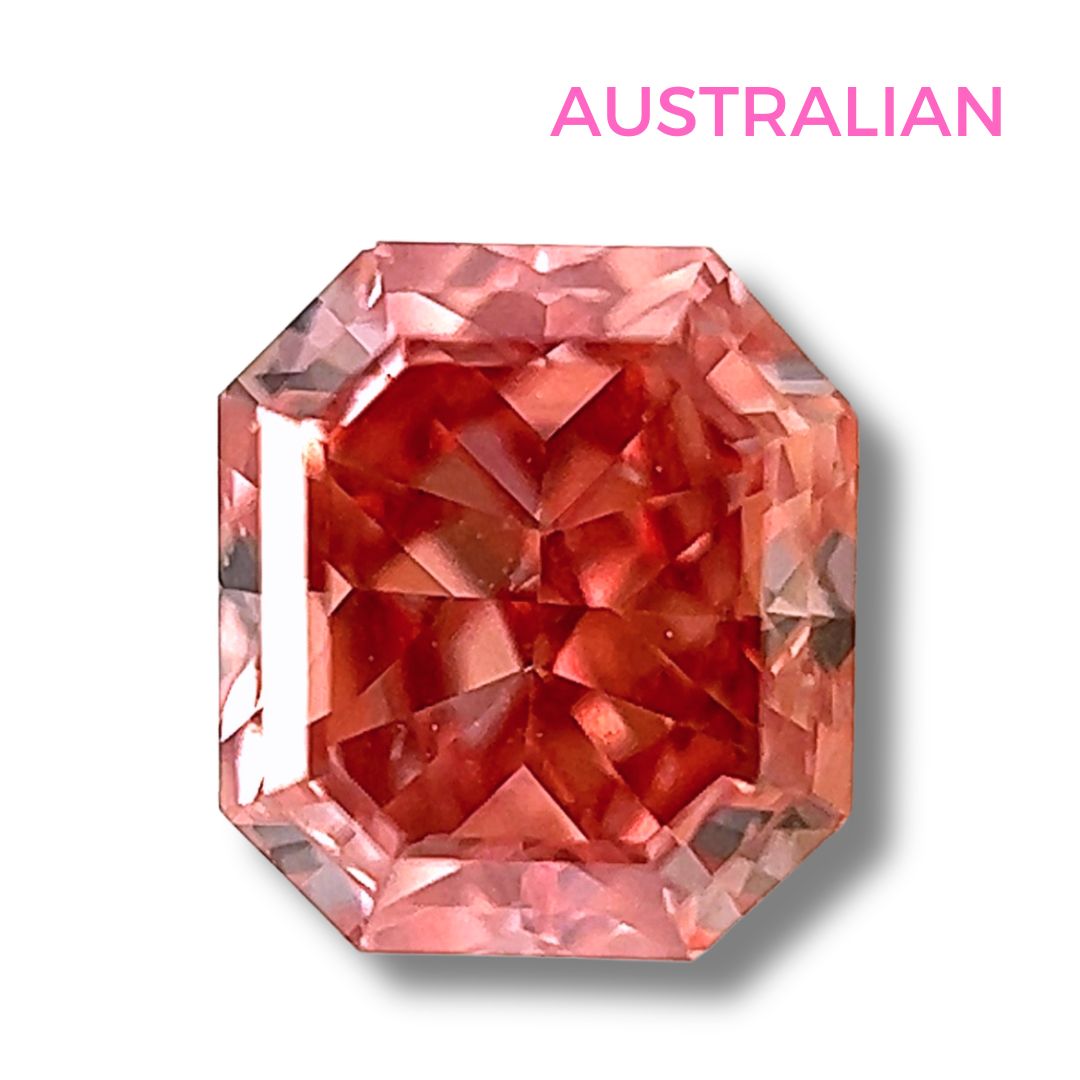 0.43 VVS1 Fancy Intense Pink | Australian